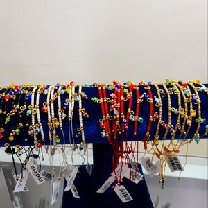 Gold plated woven bracelet